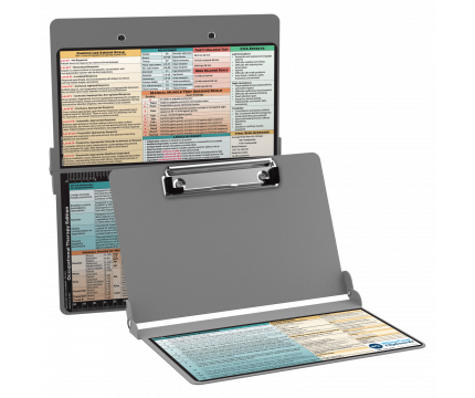 WhiteCoat Clipboard® - Silver Occupational Therapy Edition